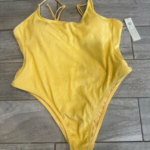 No Boundaries Yellow Floral Kids Bodysuit